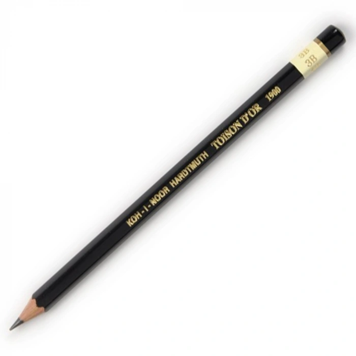 Koh-i Noor Gaphite Pencils 3B 1900