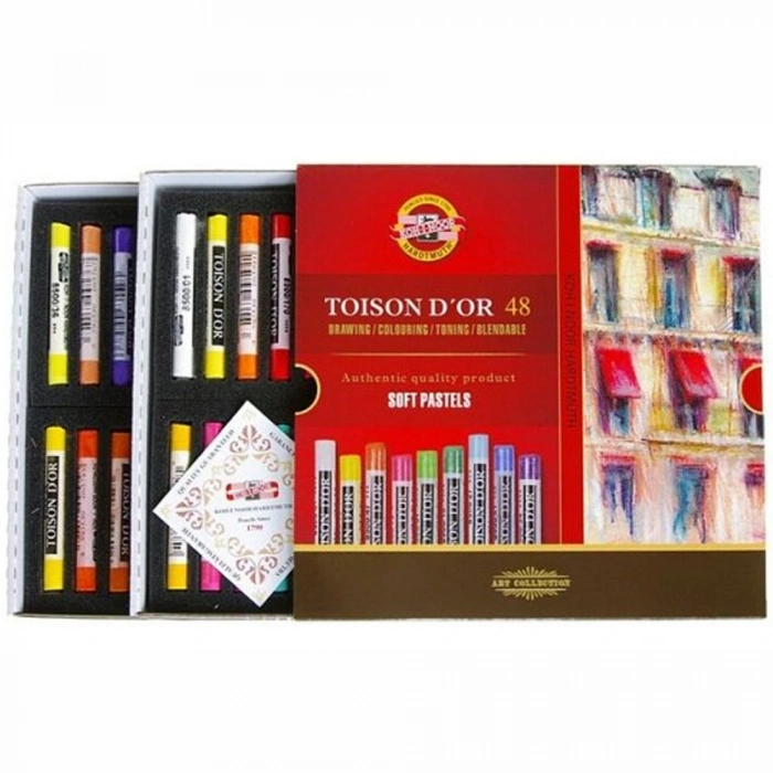 Koh-i Noor Set Of Artist´s Dry Chalks 8516 48
