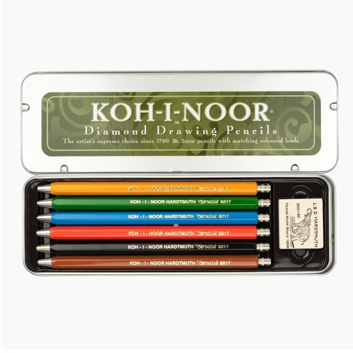 Koh-i Noor Set Of Mechanical Pencils 5217 6