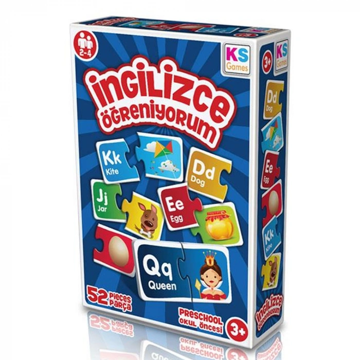 Ks Games İngilizce Öğreniyorum Eğitici Oyunlar Okul Öncesi Eg258