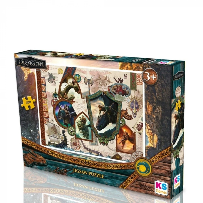 Ks Games Puzzle 200 Parça How To Train Your Dragon Hd 113