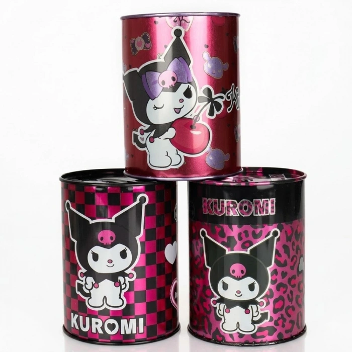Kuromi Metal Kumbara Küçük