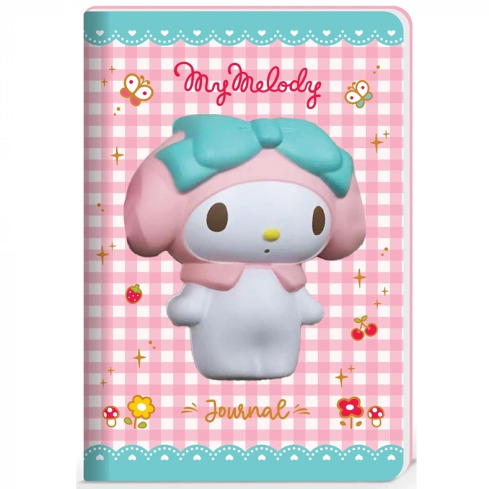 Kuromi Squishy Günlük A6 192 Sf.100 Gr Renkli Sflar.12 Li Displey 525-2205