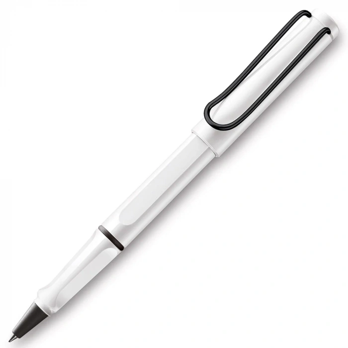 Lamy Roller Kalem Safari Siyah Renk Klips Beyaz 319BS
