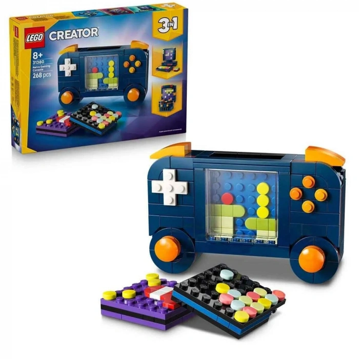 Lego Creator 3’ü 1 Arada Retro Oyun Konsolu Adr-lmc31380