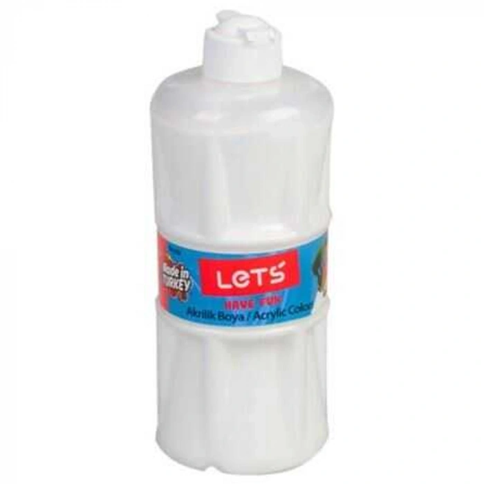 Lets Akrilik Boya 500 ML Beyaz L-5300