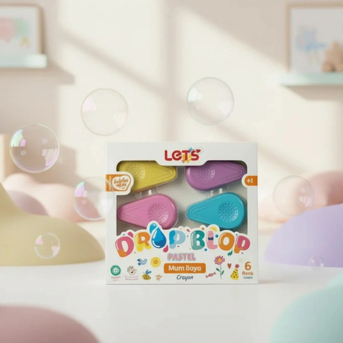 Lets Mum Boya 6 Pastel Renkler Dropblop L03002