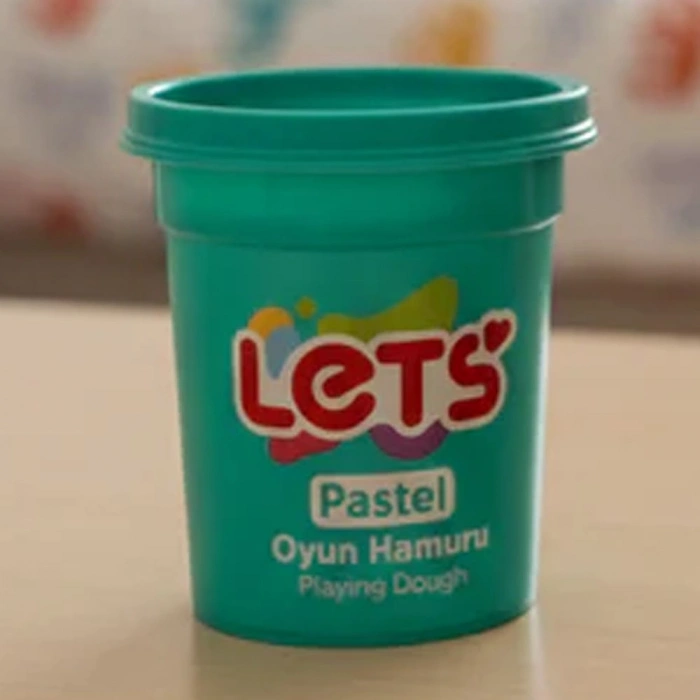 Lets Oyun Hamuru Tek Renk Pastel Yeşil 110 G