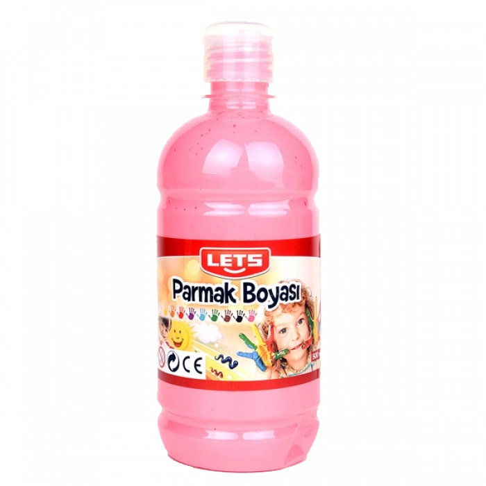 Lets Parmak Boyası 500 ML Pembe L-5010