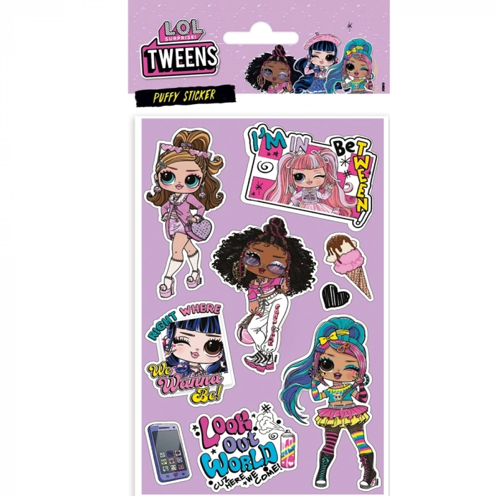 L.o.l. Tweens Puffy Sticker 221300-78