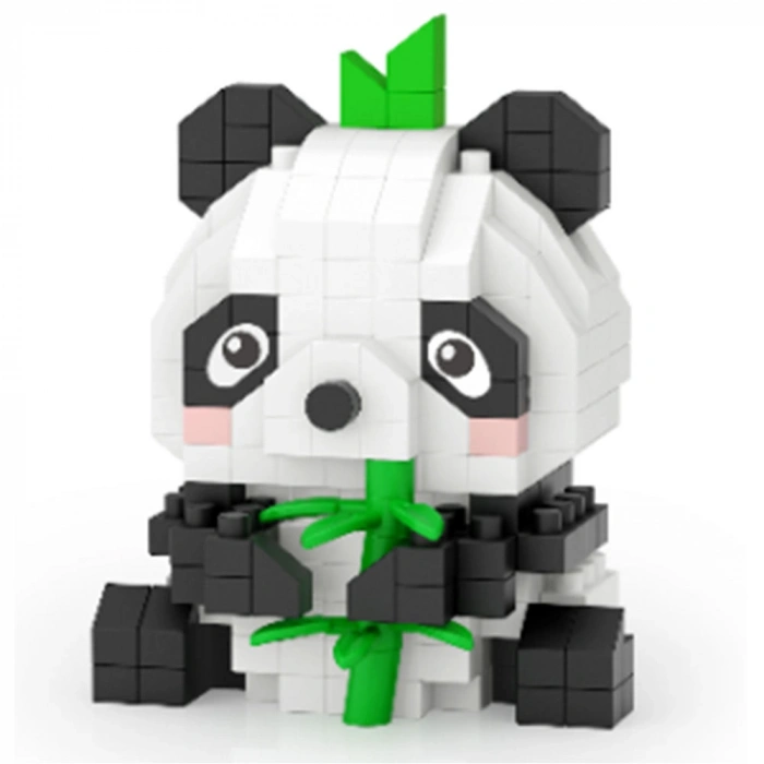 Loz Blok Oyuncak Panda 170 Parça Mini Poşet Lz-8633