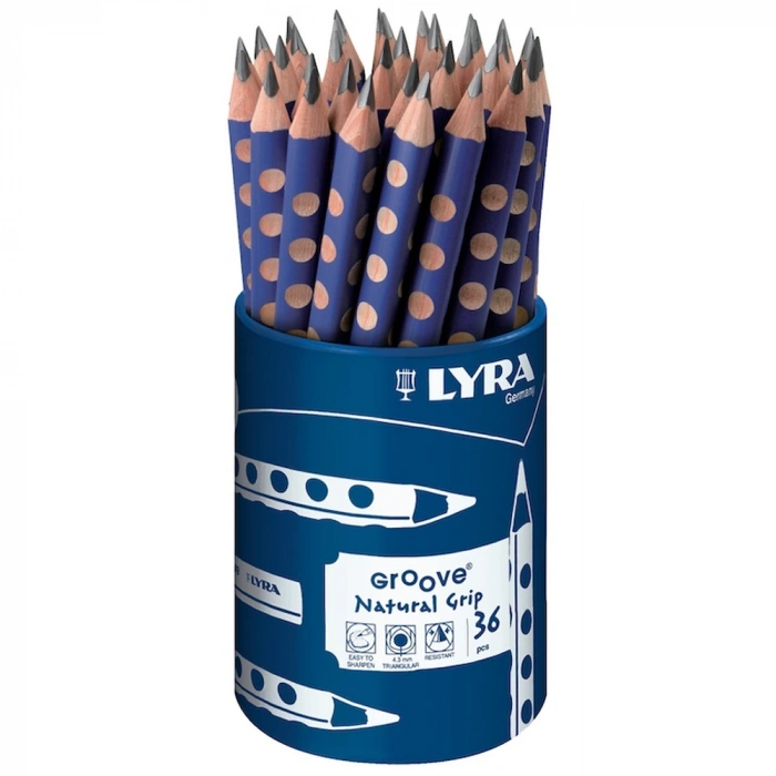 Lyra Kurşun Kalem Groove Graphite 36lı Pot - Lacivert