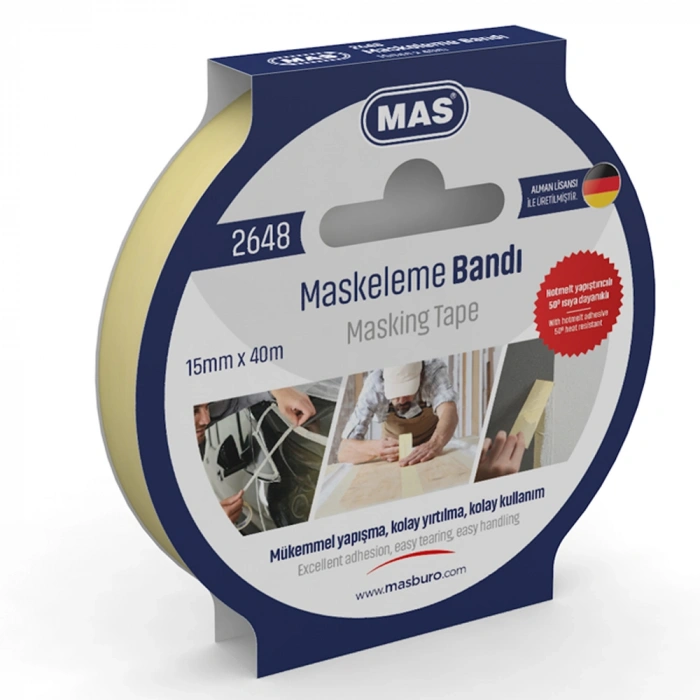 Mas Krepe (Maskeleme) Bandı 15 MM x 40 M 2648