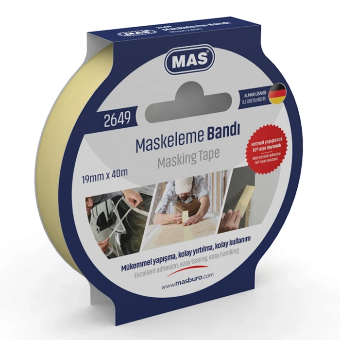 Mas Krepe (Maskeleme) Bandı 19 MM x 40 M 2649