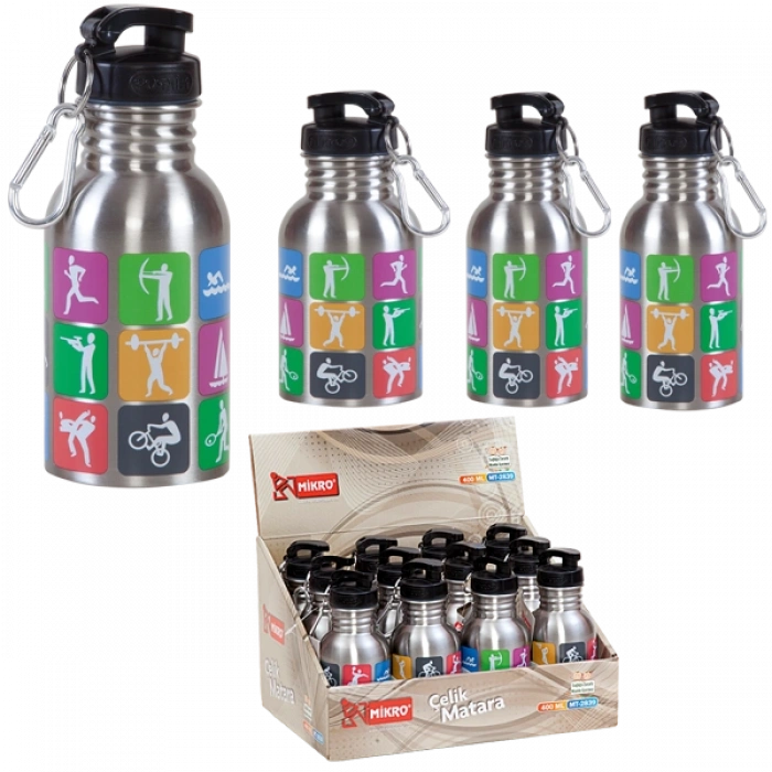 Mikro Matara Çelik 400 ML MT-2839