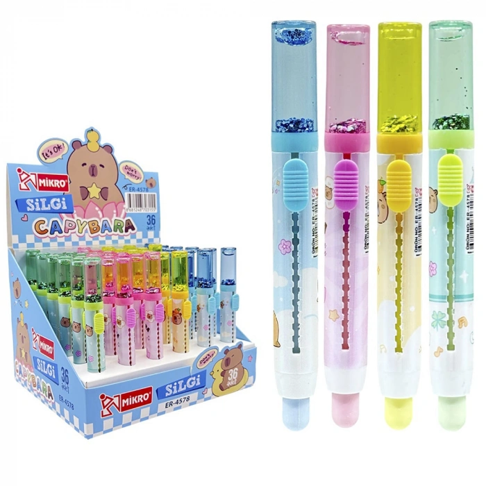 Mikro Silgi Capybara High Sürgülü 36 Lı Er-4578