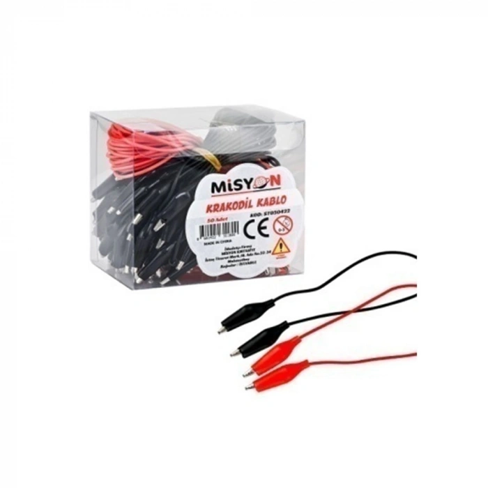Misyon Krakodil Kablo Timsah Ağızlı 50 Li MSY-0615