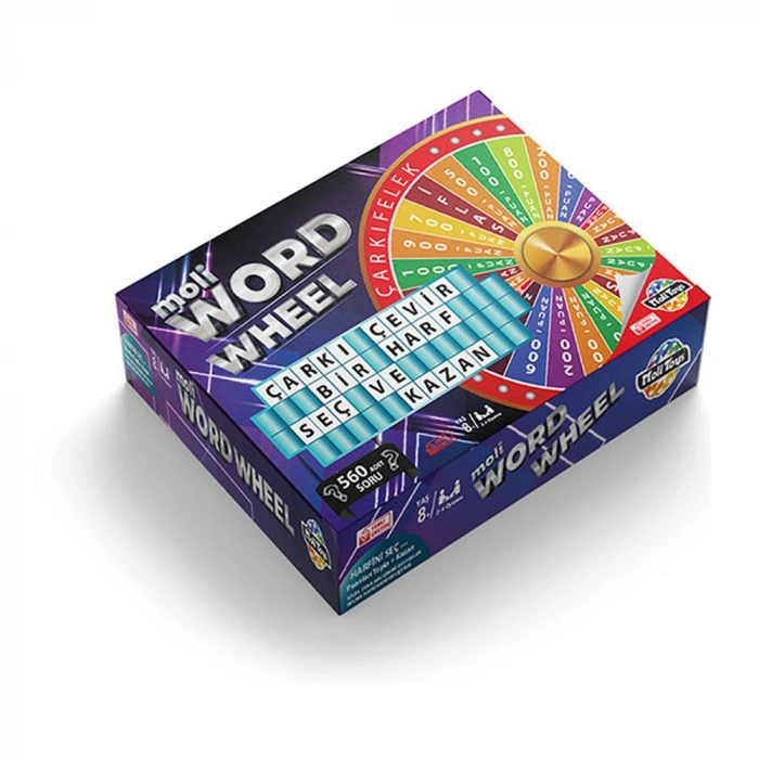 Moli Toys Word Wheel Çarkı Felek Kutu Oyunu ML-1704