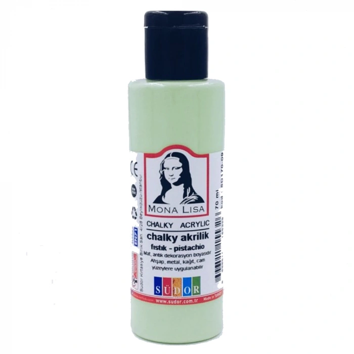 Mona Lisa Akrilik Boya Chalky 70 ML Fıstık Yeşil SD170-09