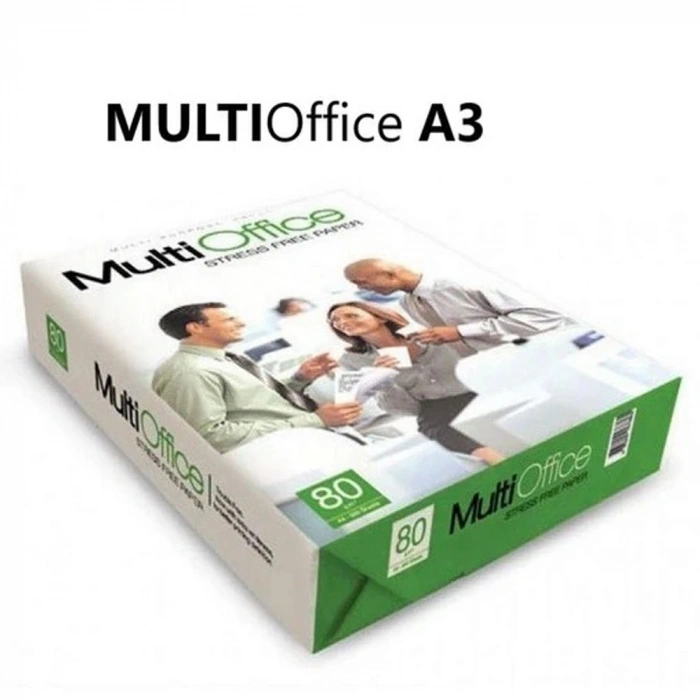 Multi Office Fotokopi Kağıdı 500 LÜ A3 80 GR (stressiz kağıt)
