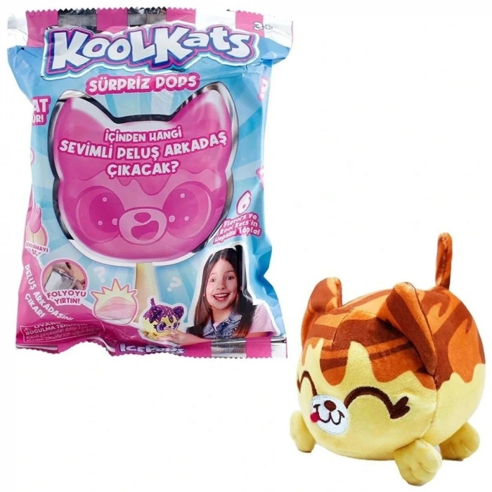 Neco Oyuncak Icepops Koolkats 12Lı Display Sürpriz Peluş Pops 2411001