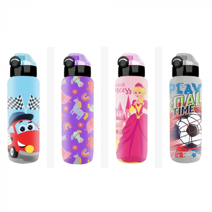 Noki Kids Su Matarası Touch Askılı 550 ML 12 Li