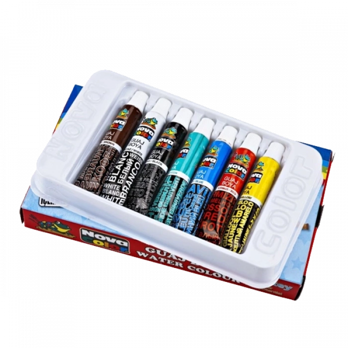 Nova Color Guaj Boya Tüp 7 Lİ NC-101