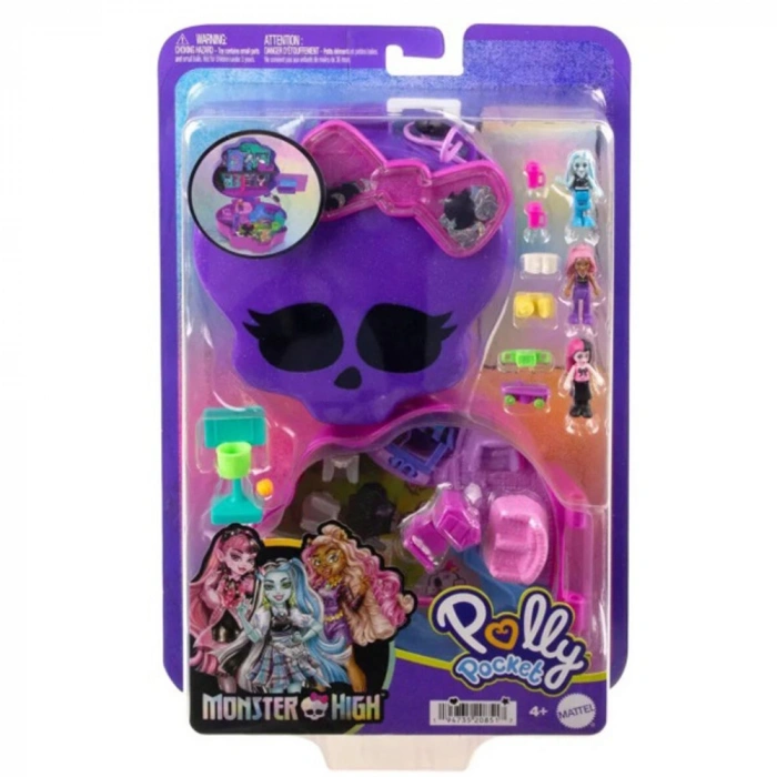 Polly Pocket Monster High Temalı Kompakt Oyun Seti