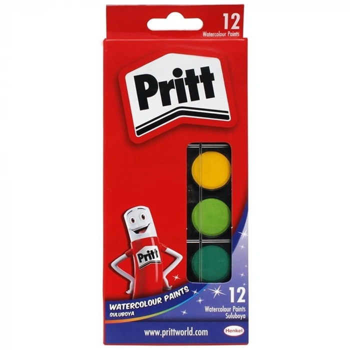 Pritt Sulu Boya Küçük Boy 12 Renk 1048082