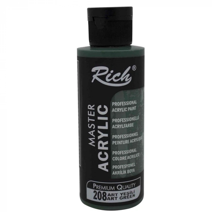 Rich Akrilik Boya Master 120 CC Art Yeşili 208