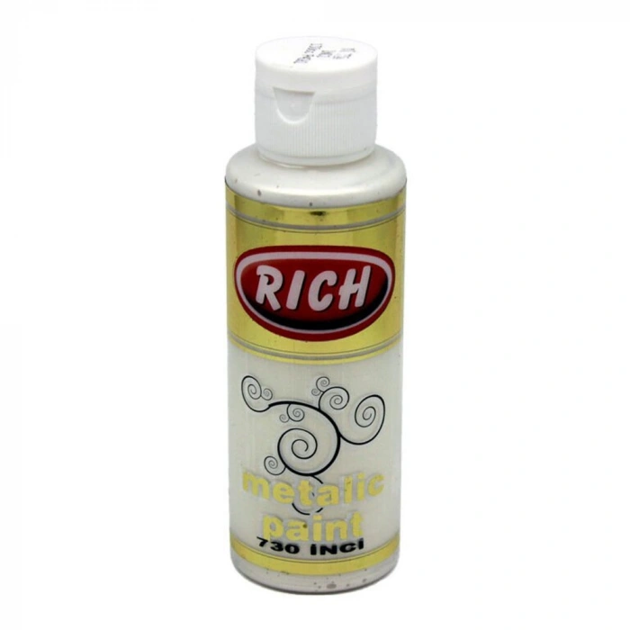 Rich Akrilik Boya Metalik 120 CC İnci 120-0730