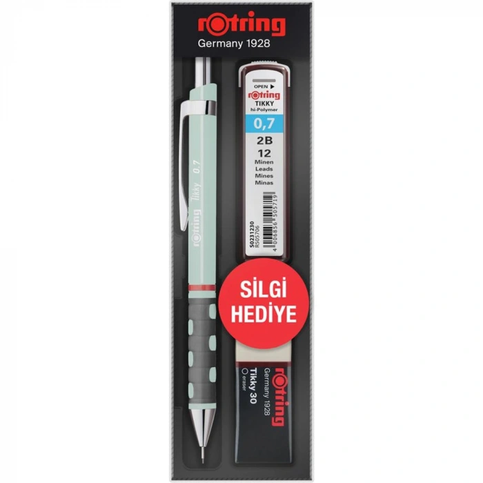 Rotring Okul Seti Tikky Min Silgi 3 LÜ 0.7 MM Opal Mavi RO-KK07-07-OPAL