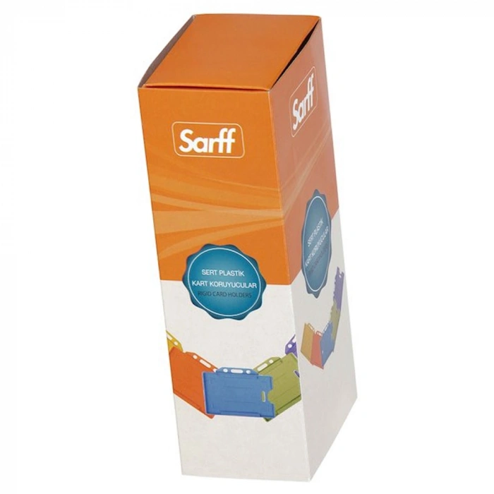 Sarff Kart Kabı Muhafaza Yatay Şeffaf 15323010