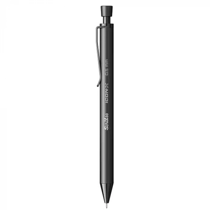 Scrikss Versatil Kalem Icon-x Metal 0.5 MM Siyah 12 Li