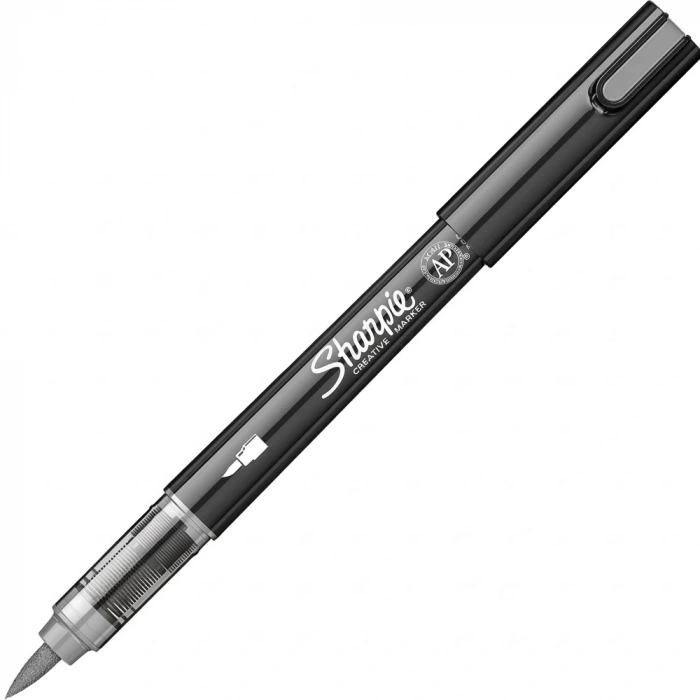 Sharpie Akrilik Markör Fırça Uç Açık Gri Sh-2218120