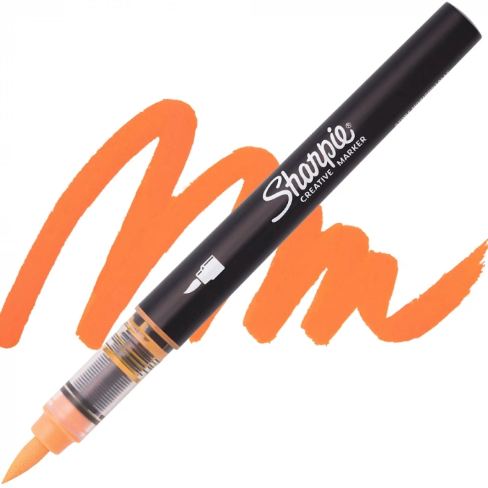 Sharpie Akrilik Markör Fırça Uç Turuncu Sh-2218112