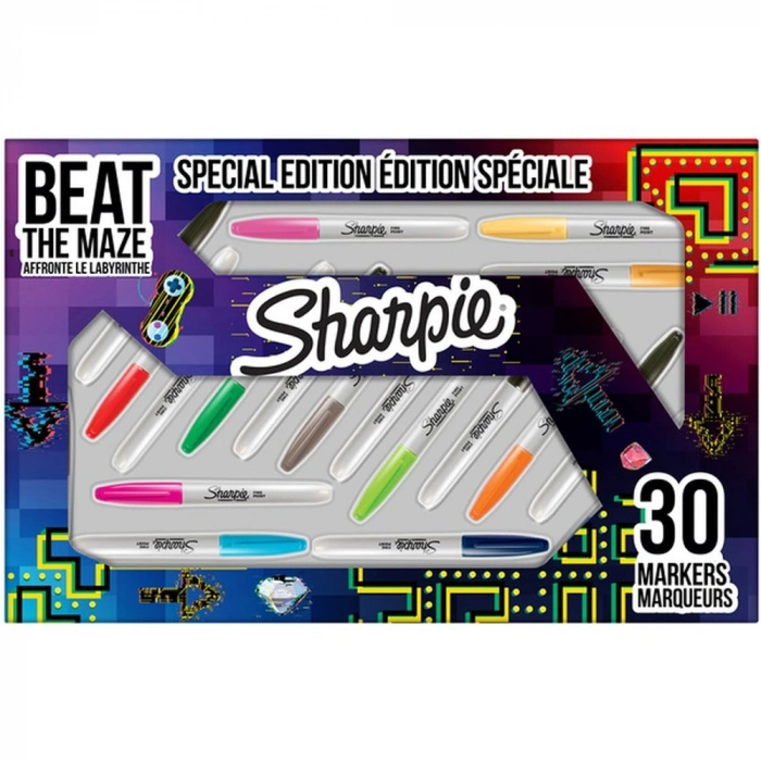Sharpie Fine Permanent Markör 30 Lu Labirent