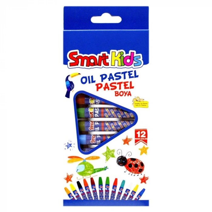Smart Kids Pastel Boya 12 Li 3557