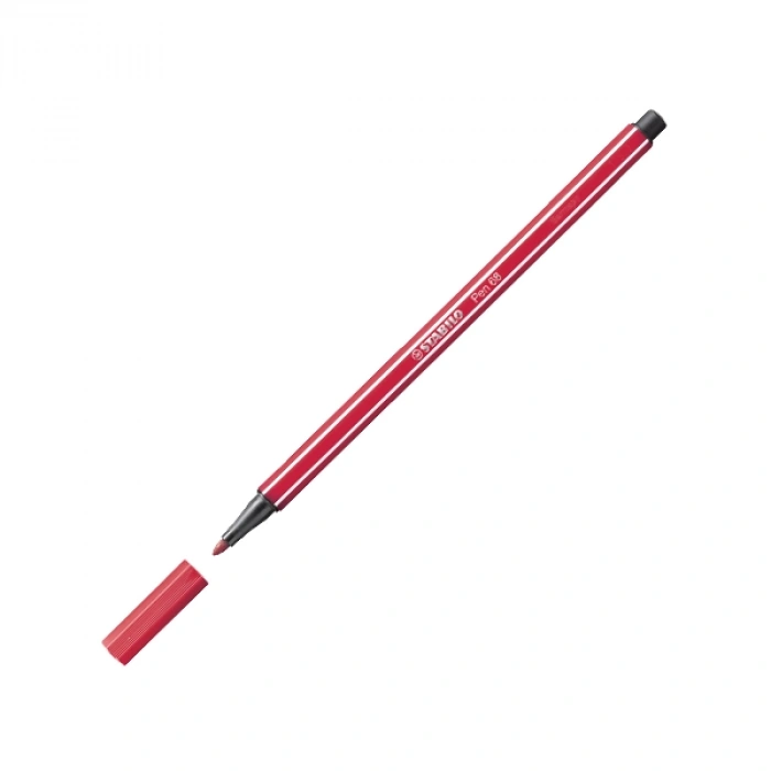 Stabilo Keçe Uçlu Boya Kalemi 1 MM Koyu Kırmızı 68/50