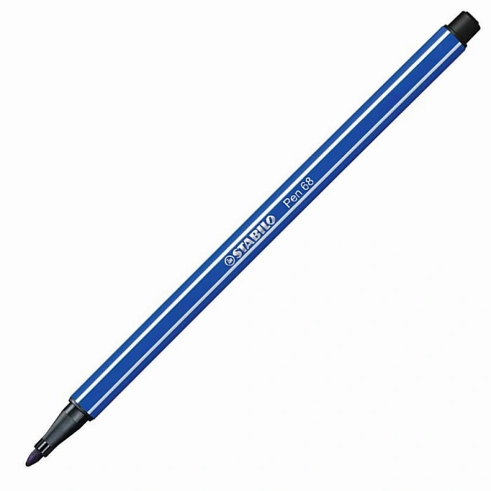 Stabilo Keçe Uçlu Boya Kalemi 1 MM Koyu Mavi 68/32