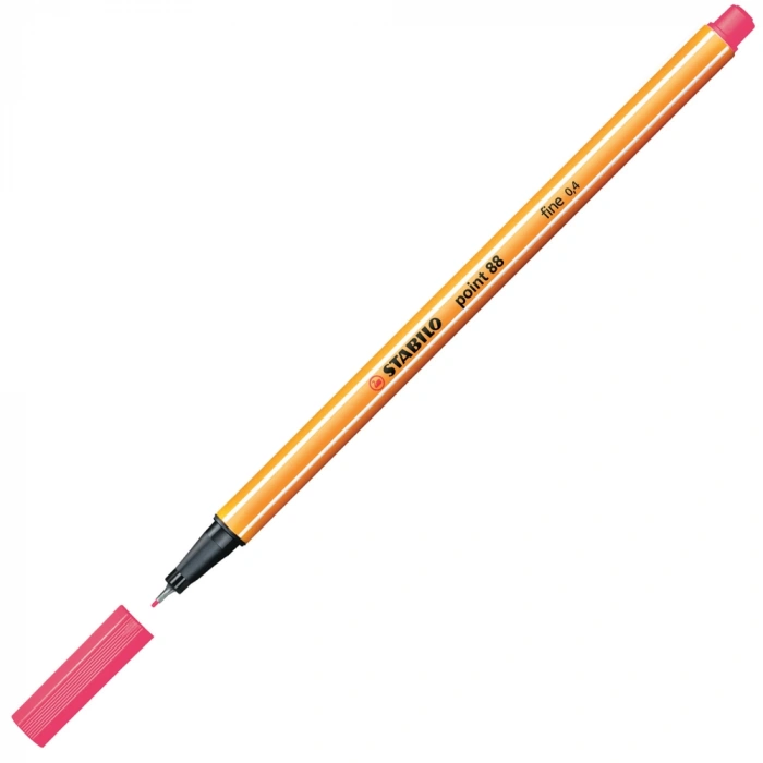 Stabilo Keçe Uçlu İnce Kalem 88 Point 0.4 MM Açık Pembe 88/17
