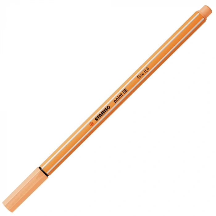 Stabilo Keçe Uçlu İnce Kalem 88 Point 0.4 MM Pastel Turuncu 88/25
