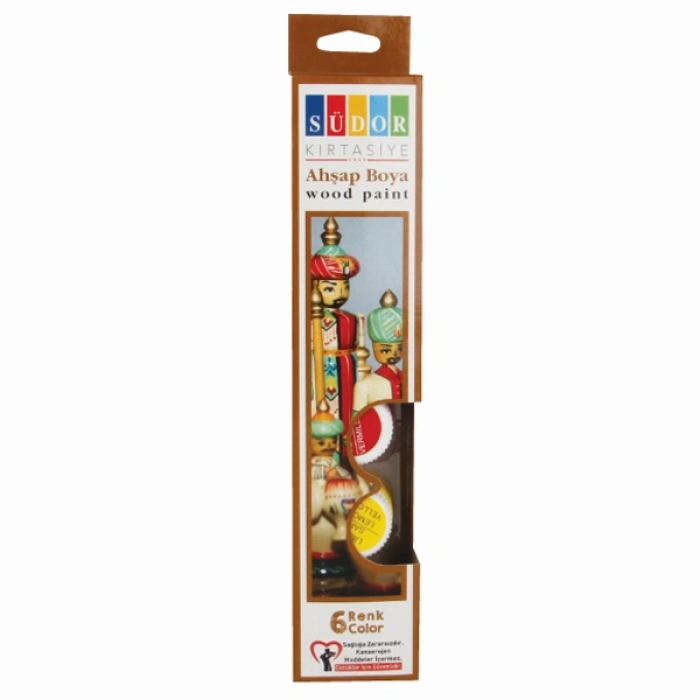 Südor Ahşap Boya 15 ML 6 Renk SD123