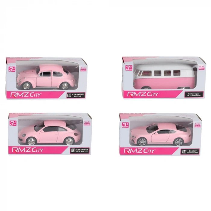 Sunman Oyuncak Sun-Unf-1/32 Araba Pembe Serisi Pb.6A.24D.