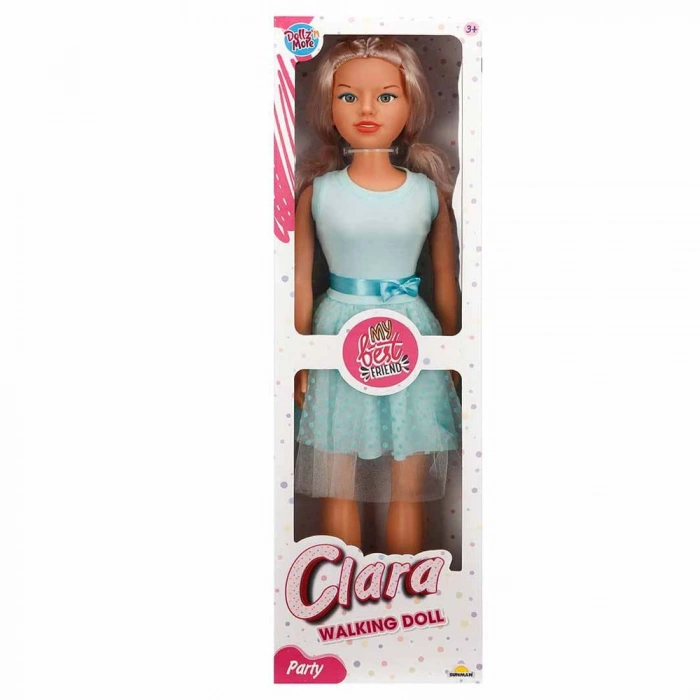 Sunman Oyuncak Yürüyüş Arkadaşım Clara Party WalKing Doll 80 Cm