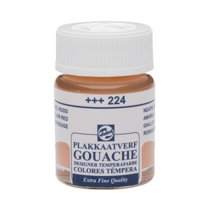 Talens Guaj Boya Jar 16 Ml Napl.Ylw Red