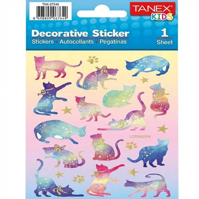 Tanex Puffy Astralog Kediler Serisi Tnx-27248