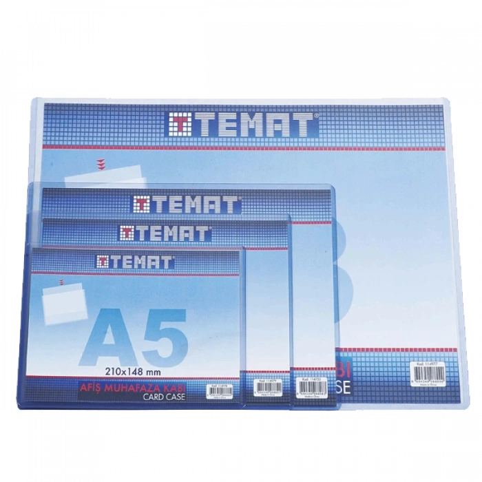 Temat Tabela Poşeti (Afiş Muhafaza Kabı) A3 273243