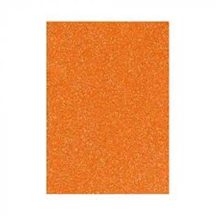 Ticon Fon Kartonu Simli 50x70 Cm 10 Lu Turuncu 139660