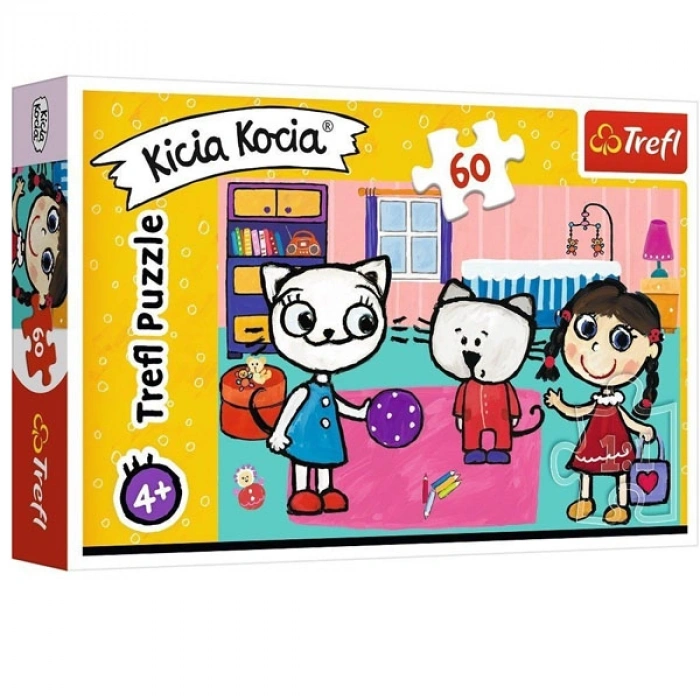 Trefl Puzzle 60 Parça Kittykit With Friends Kicia Kocia 33x22 Cm17343